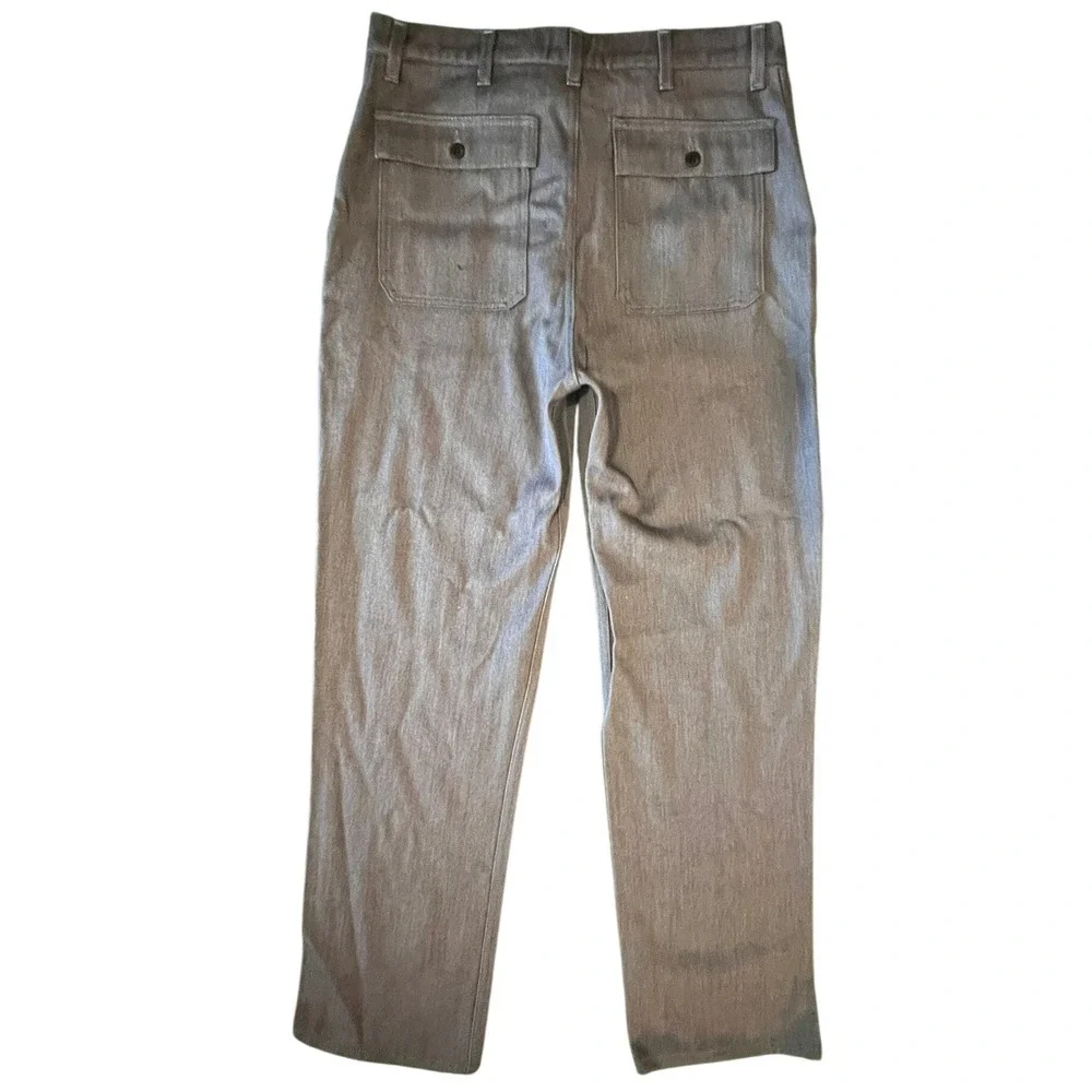 PR 97 Men's Grey Wool Blend Fire Resistant Pants Size 36x34‎